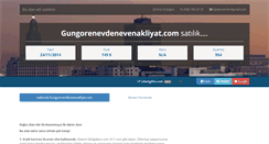 Desktop Screenshot of gungorenevdenevenakliyat.com